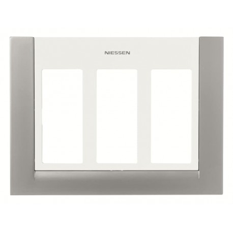Niessen 2CLA117300T1401 T1173 TT Cover plate box 3 columns